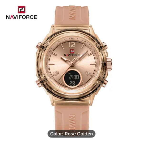Naviforce Womens Elegant Glow in the dark Quarz watch. All our prices include courier in South Africa